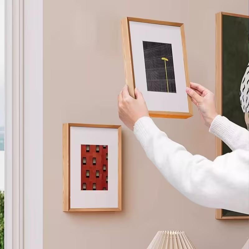 120pcs Strong Nylon Frame Hanging Strips, No-Drill Magic Tape, Reusable Hooks, High-Strength Adhesive, Easy Peel & Stick, Art Lover