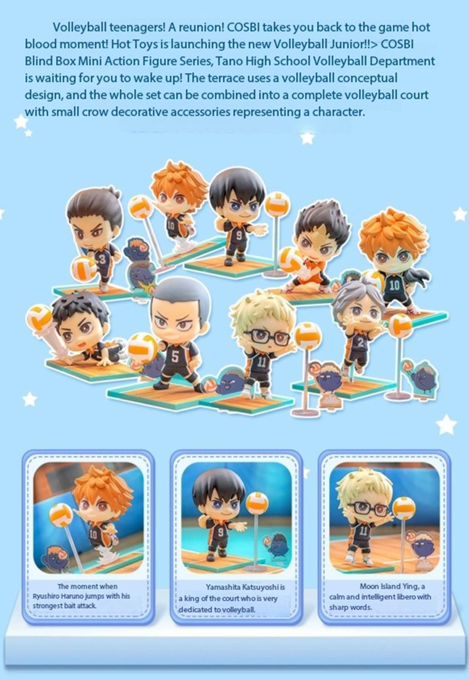 Hot Toys Haikyuu!! Cosbi Collection – Official Bandai Hinata Shoyo