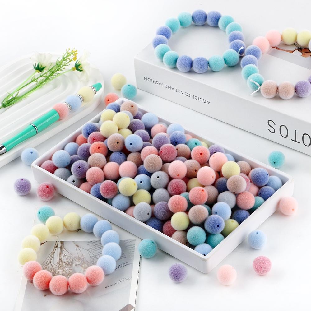 2000 Piece Mixed Color Pom Poms Set, 10mm Fluffy Polyester Fiber Craft Balls for DIY Art Projects, Christmas Tree Decorations, Party Crafts