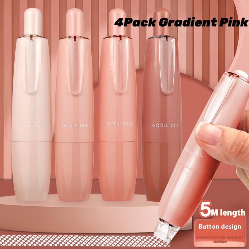 Double Sided Tape Roller, Retractable Glue Tape Roller, Adhesive Tape Dispenser Runner for Scrapbooking and Crafts, Arts Projects,Gift Wrapping, Photo-Safe