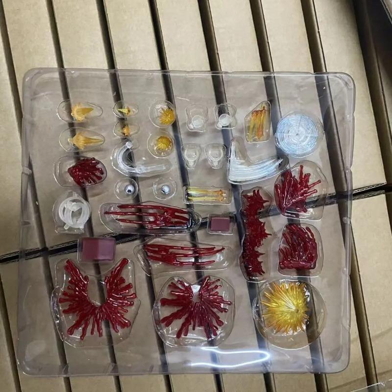In Stock Blood Effect Parts Series Yamaguchi Smoke Effect For Action Figure White Anime Collection Model Toy Replica