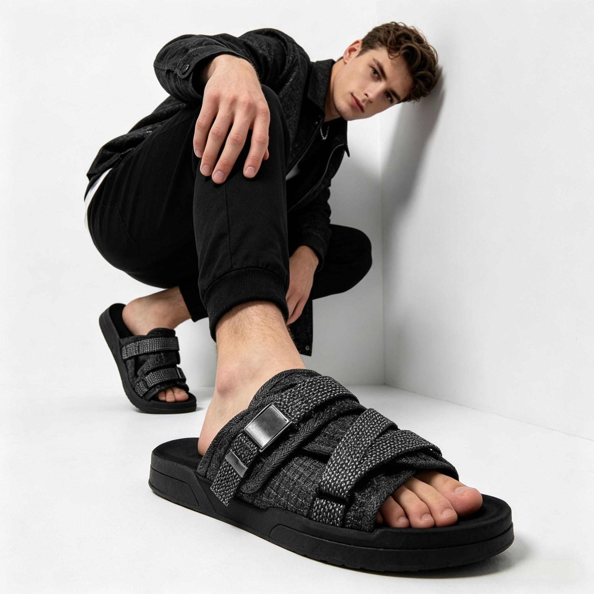 Reflective Slides for Men and Women, Stylish summer shoes & black shoes, Full 3M Reflective Sandals with Adjustable Straps, Premium real shoes, shoes to buy 2026, Classic golden tempo trainer, Arch Support Anti-Slip Sole for Wide or Narrow Feet Reflective Slides for Men and Women, Stylish summer shoes & black shoes, Full 3M Reflective Sandals with Adjustable Straps, Premium real shoes, shoes to buy 2026, Classic golden tempo trainer, Arch Support Anti-Slip Sole for Wide or Narrow Feet
