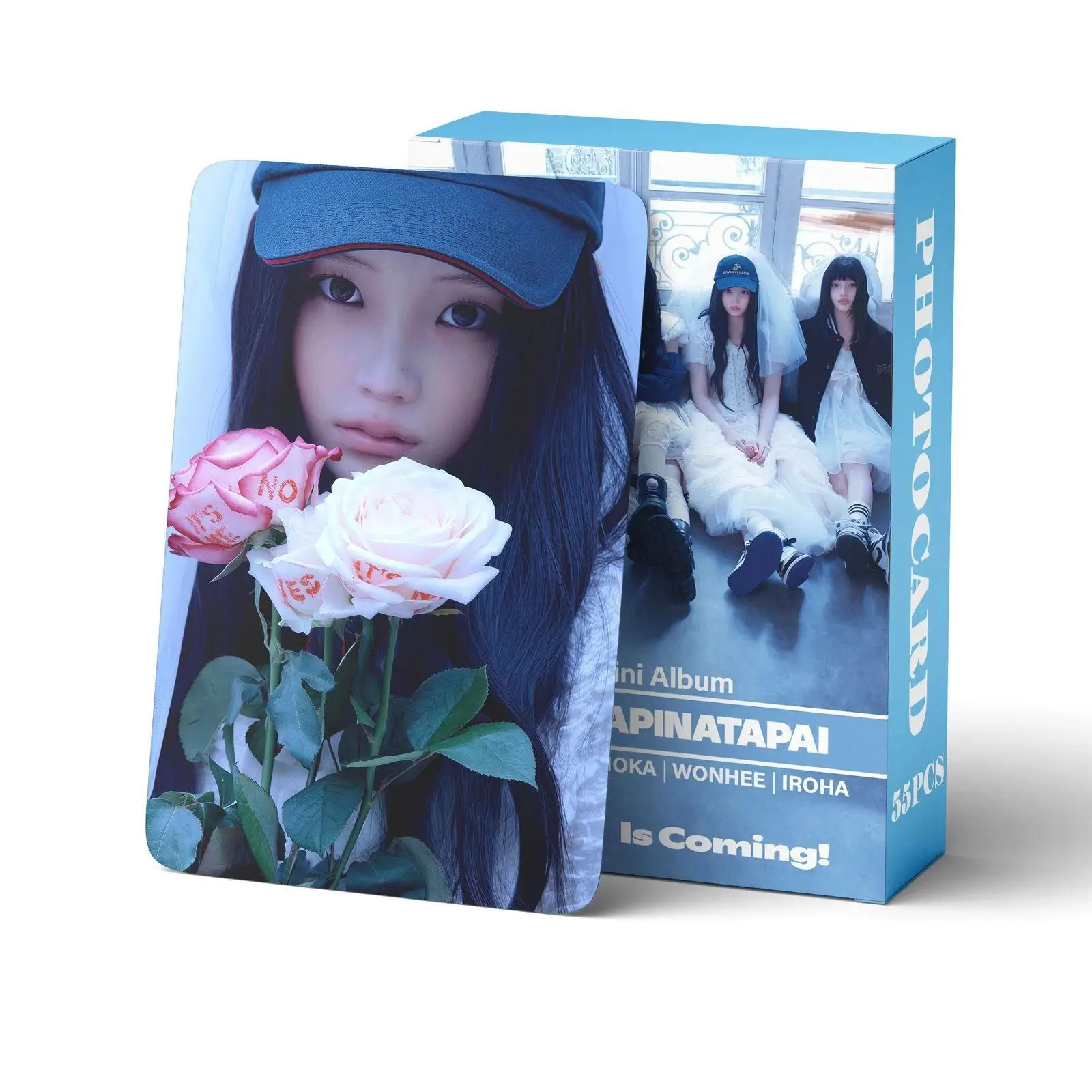 55PCS Kpop Hot Girls Group New Album "MAMIHLAPINATAPAI" High Quality Lomo Cards YUNAH MINJU MOKA WONHEE IROHA Collect Postcards