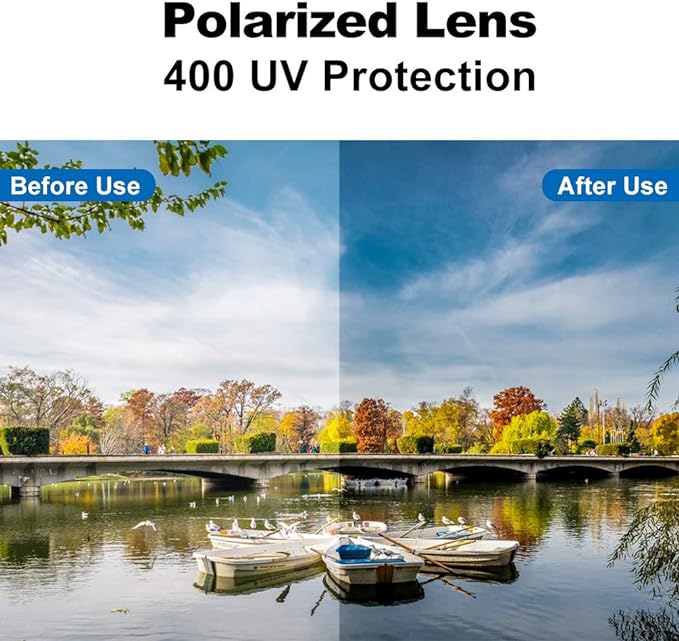 ROCKBROS Polarized Sunglasses for Men Women UV Protection Cycling Sunglasses Sport Glasses