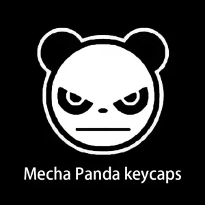 Mecha Panda keycaps