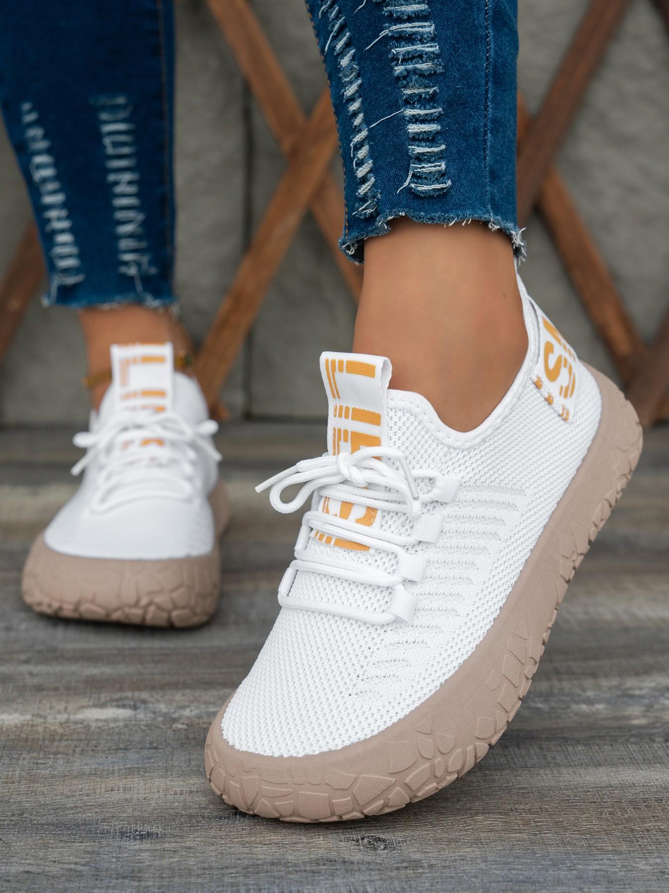 Women's Casual Sneakers, Breathable Mesh, Elastic Laces, Thick Sole, Thick Soled Sneakers, Anti-Slip, Lightweight, Casual Athletic Sneakers, Trendy, Perfect for Daily Wear, Sports, Outdoor Activities