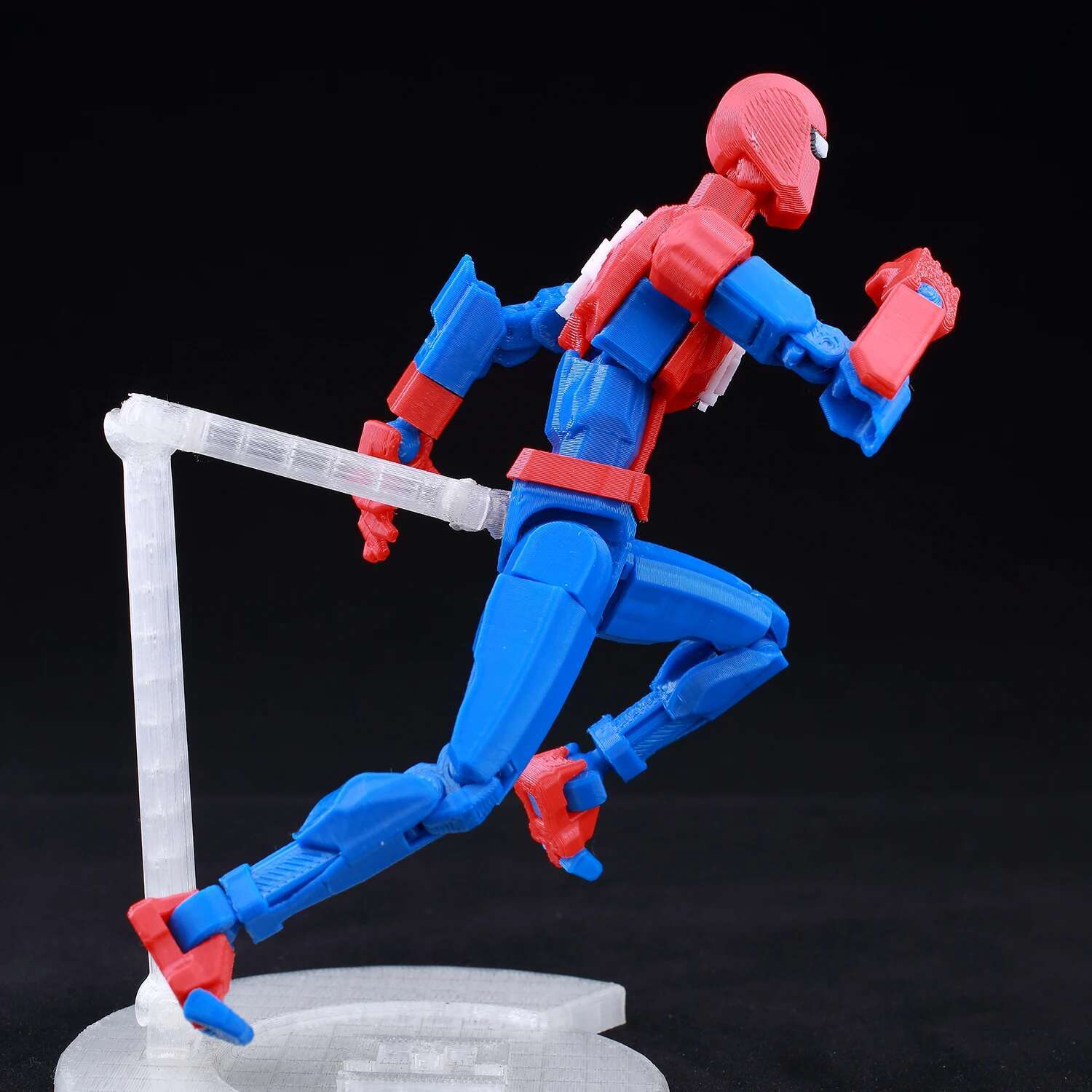 9L3D Printed Lucky Dummy 13 Spider-Man 3D Printed Action Figure, Multi-Jointed Poseable Anime Model, Collectible Gift for Fans 9L3D Printed Lucky Dummy 13 Spider-Man 3D Printed Action Figure, Multi-Jointed Poseable Anime Model, Collectible Gift for Fans
