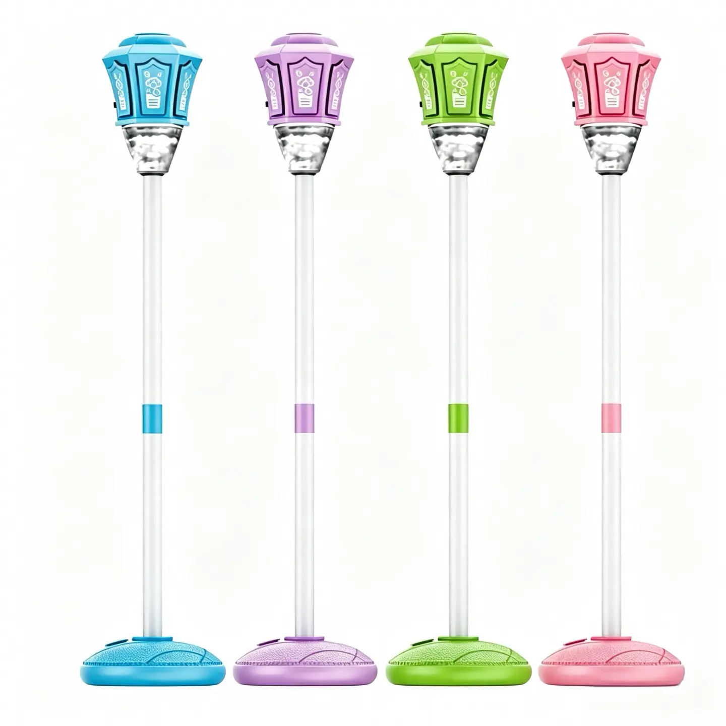 180kids Bubble Maker Toy, Music and Light Bubble Gun, Adjustable Height, Lithium Battery, 100ML Bubble Solution, Perfect for Outdoor Fun, Party Bubble Machine, Vertical Bubble Maker, Standing Bubble Machine