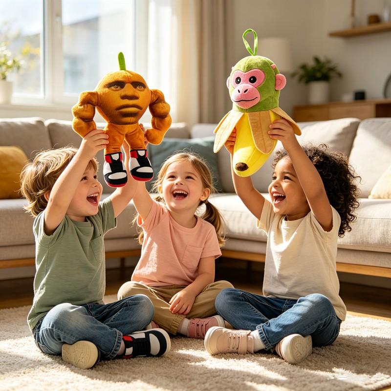 Novelty Weird Fake Shan Hai Jing Plush Toy, Funny Hybrid Animal Stuffed Doll, Soft Creepy Cute Meme Plushie, Unique Gift for Kids & Adults, Collectible Weirdcore Plush