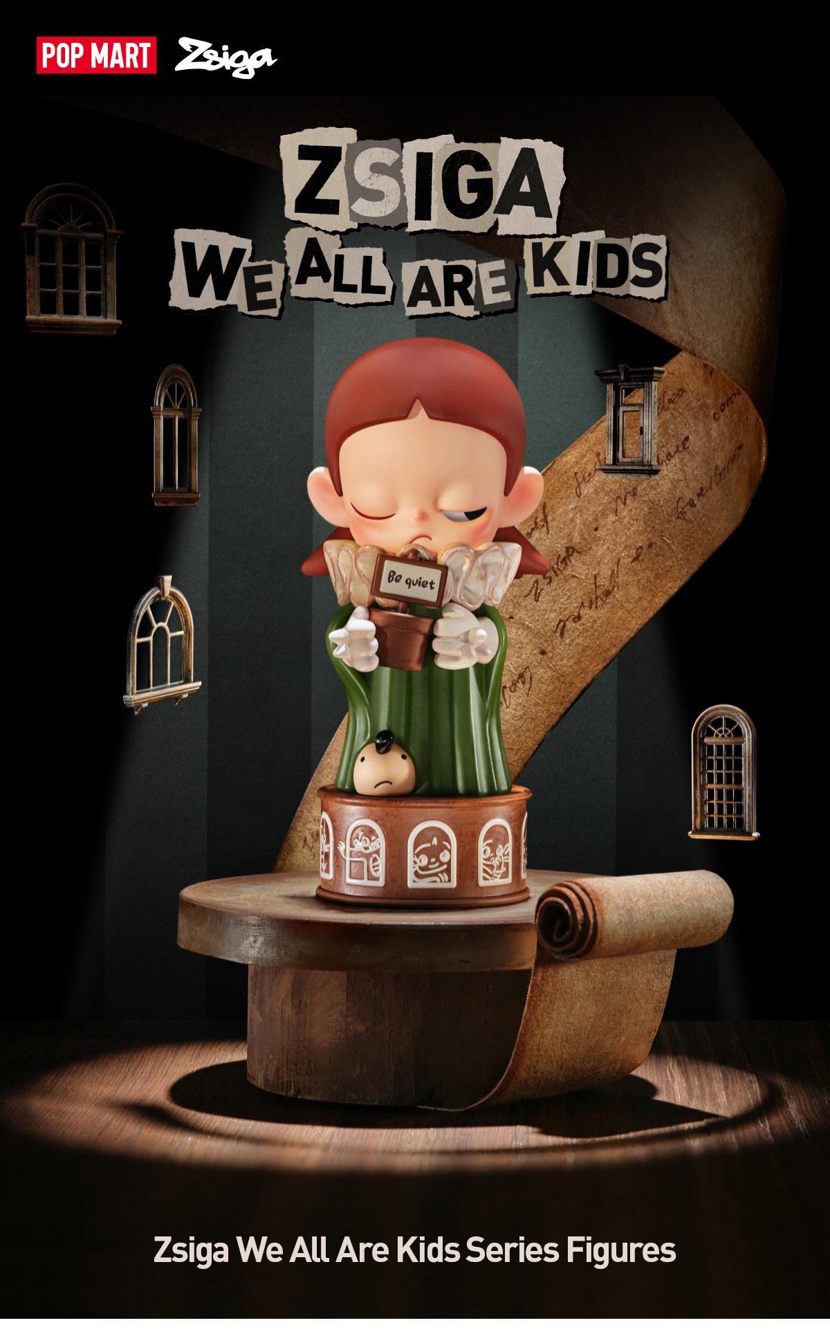 POP MART Zsiga We All Are Kids Series Figures