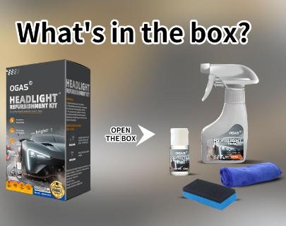 Aredia Headlight Restoration Kit – Guaranteed To Last As Long As You Own Your Vehicle – Brings Headlights Back to Like New Condition - No Power Tools Required