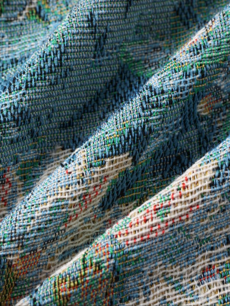 Men's Floral Print Button Front Jacket, Regular Fit Casual Long Sleeve Collared Outerwear for Fall & Winter, Men's Clothes for Daily Wear, Fashion Fit Jacket