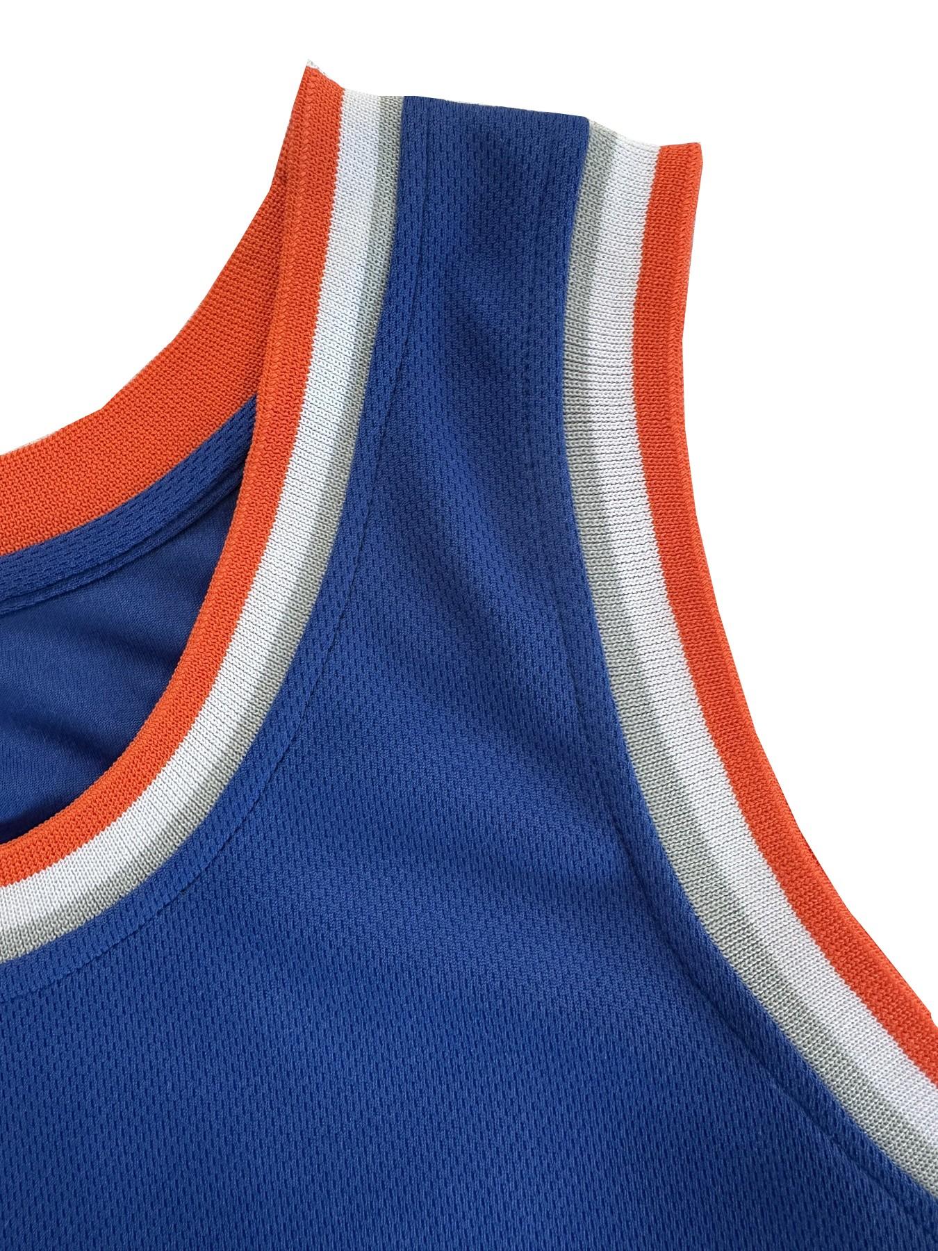 Men Women Retro New York #32 Basketball Jersey Embroidered Mesh Sports Jersey for Basketball Fans Daily Wear