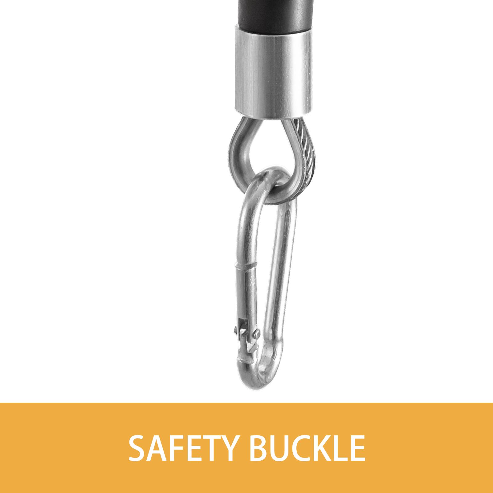 VEVOR Spring Balancer 20-33lbs(9-15kg) Retractable Tool Holder 1.5m Length Tool Balancer with Hook and Wire Rope Adjustable Balancer Retractor Hanging Holding Equipment in Yellow VEVOR Spring Balancer 20-33lbs(9-15kg) Retractable Tool Holder 1.5m Length Tool Balancer with Hook and Wire Rope Adjustable Balancer Retractor Hanging Holding Equipment in Yellow