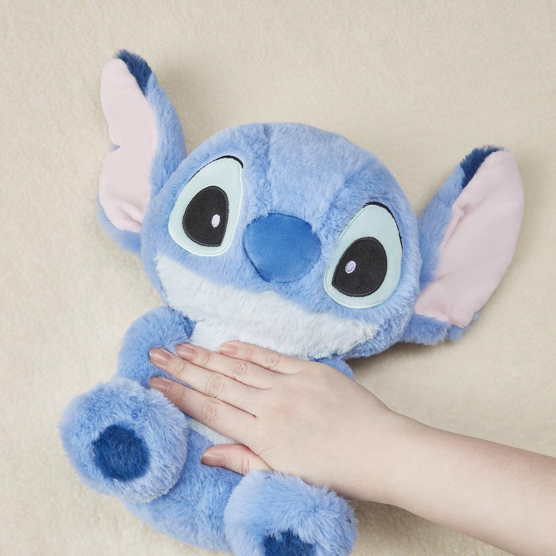 Disney Basic Type Sitting Pose Stitch Doll Medium Size  Comfortable In Hand 100% Authentic Plushy Cute Doll Lovely Doll Blue Doll