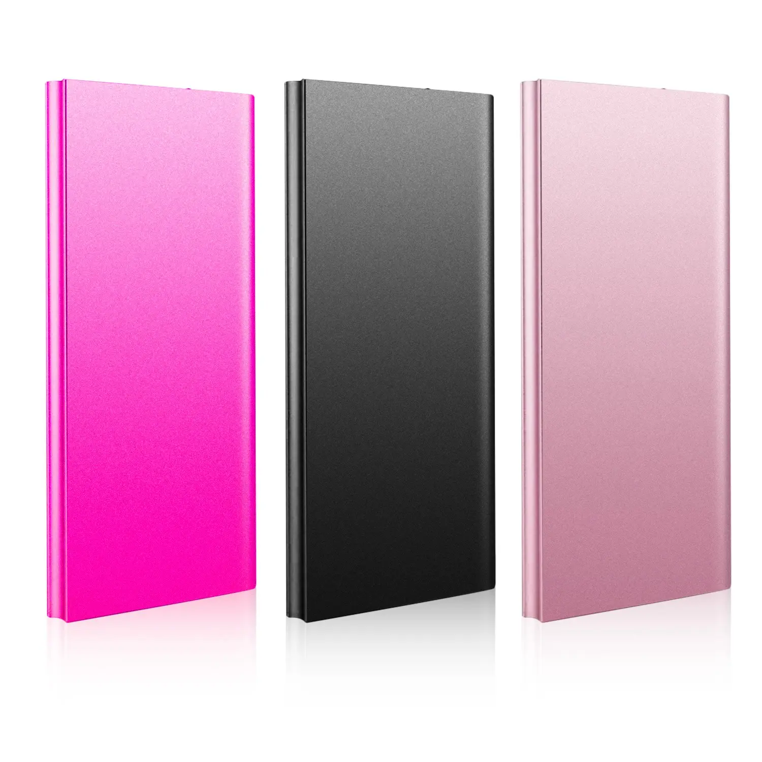 20000mAh Power Bank Ultra-thin External Battery Pack Phone Charger Dual USB Port
