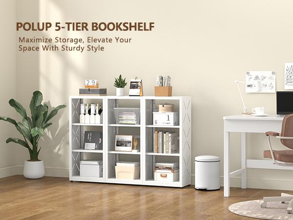 【 DealsforYouDays 】Multifunctional Home Organizer Rack 16" Width 3-Tier Adjustable Metal Bookshelf Display Shelving for Collectibles Plants Bedroom Office Storage 【 DealsforYouDays 】Multifunctional Home Organizer Rack 16" Width 3-Tier Adjustable Metal Bookshelf Display Shelving for Collectibles Plants Bedroom Office Storage