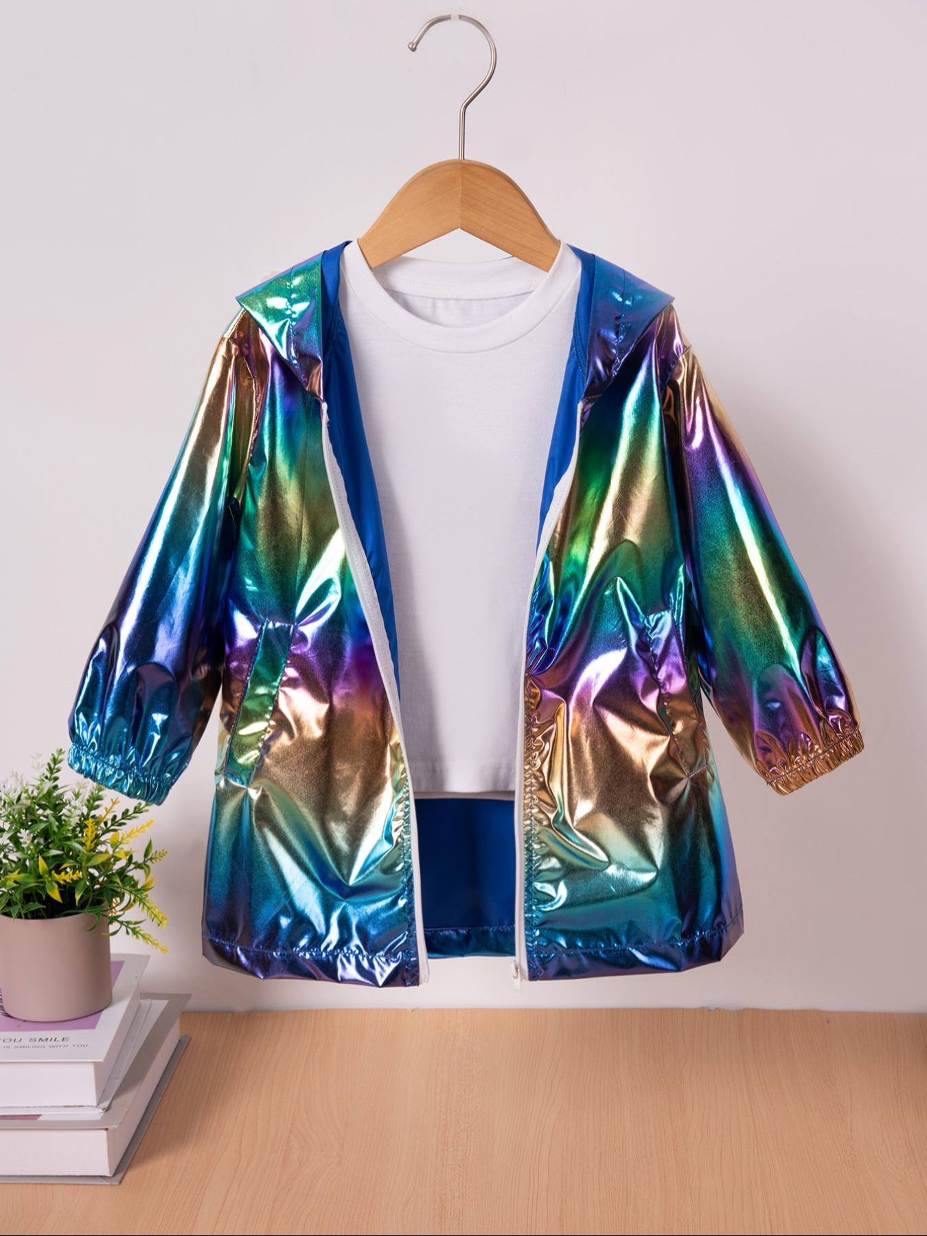 Autumn Colorful Hooded Jacket, Thin Long Sleeve Zipper Cardigan, Fashion Street Style for Boys and Girls, Casual Daily Wear