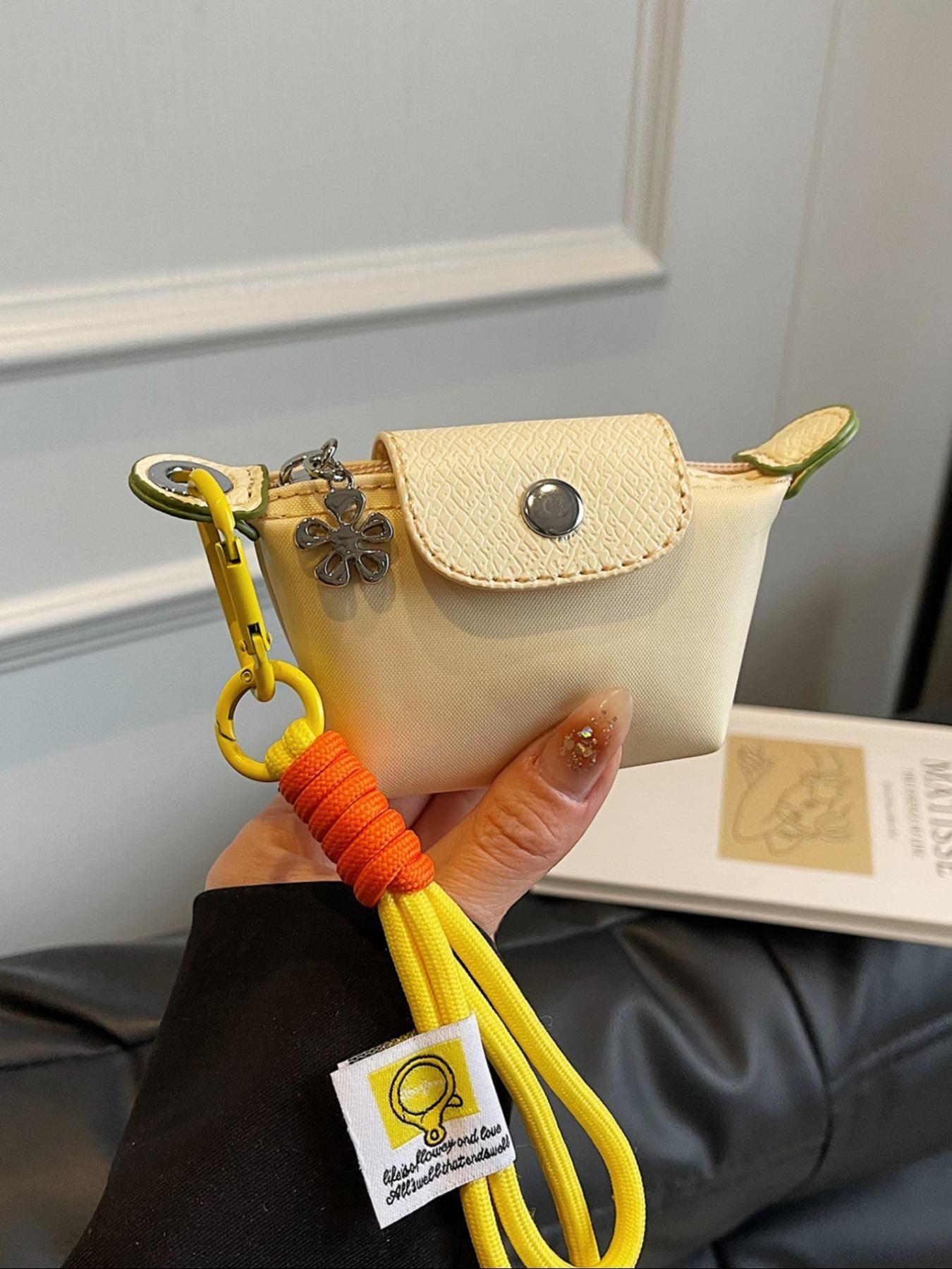 Women's Small Wallet with Detachable Nylon Wristband Coin Purse, Dual Pouch Wristlet, Zipper Closure, Decorative Bag, Christmas Gift for Young Girls, Gifts For Women