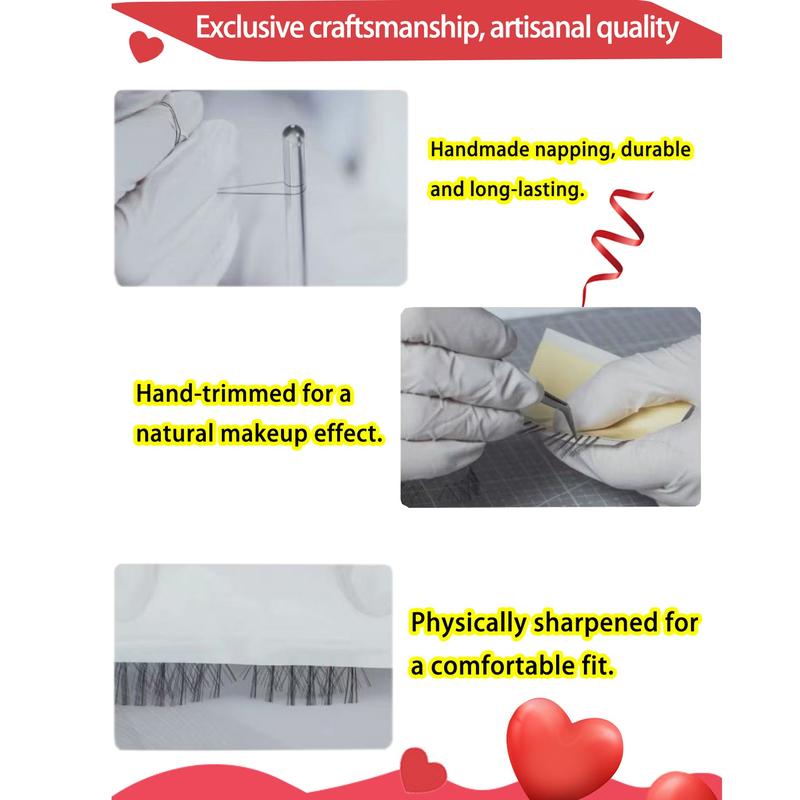 Reusable Magnetic False Eyelashes Set, No Glue Needed, Includes Dedicated Applicator, Alcohol-Free Professional Eye Makeup Tool