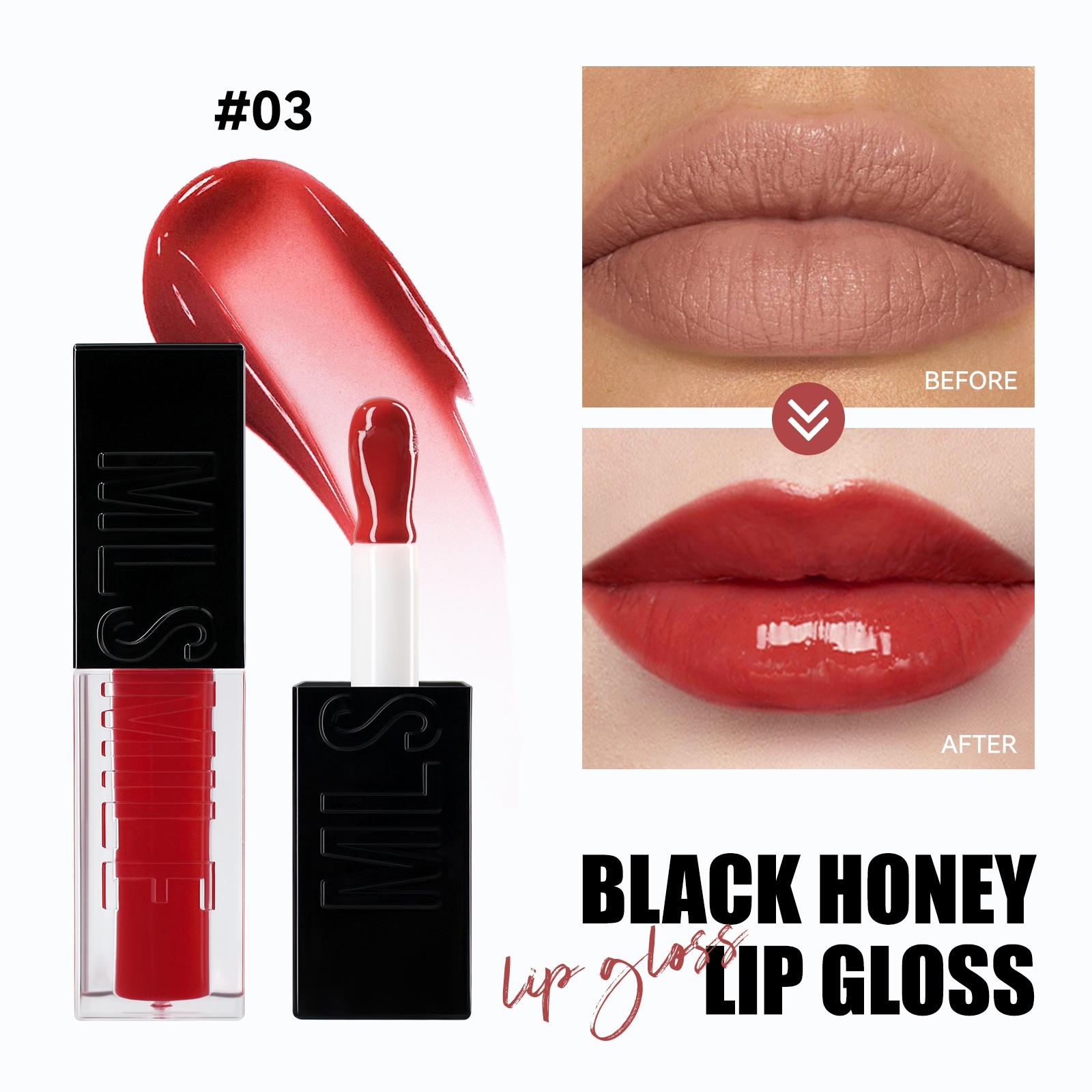 Honey Lip Gloss, 3 Color Options, Moisturizing & Nourishing, Multi-Functional Beauty Item, Perfect Valentine's Day Gift