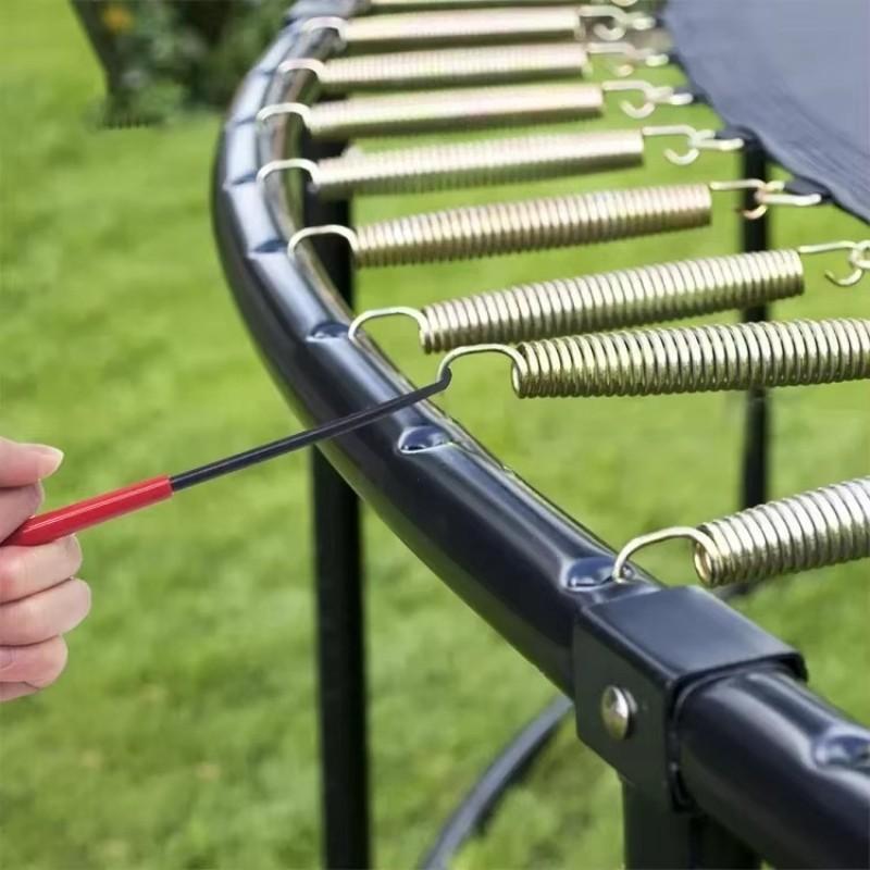 Universal T-Handle Motorcycle Exhaust Spring Puller, 2-In-1 Installer & Removal Hook, Heavy-Duty Exhaust Pipe Repair Tool