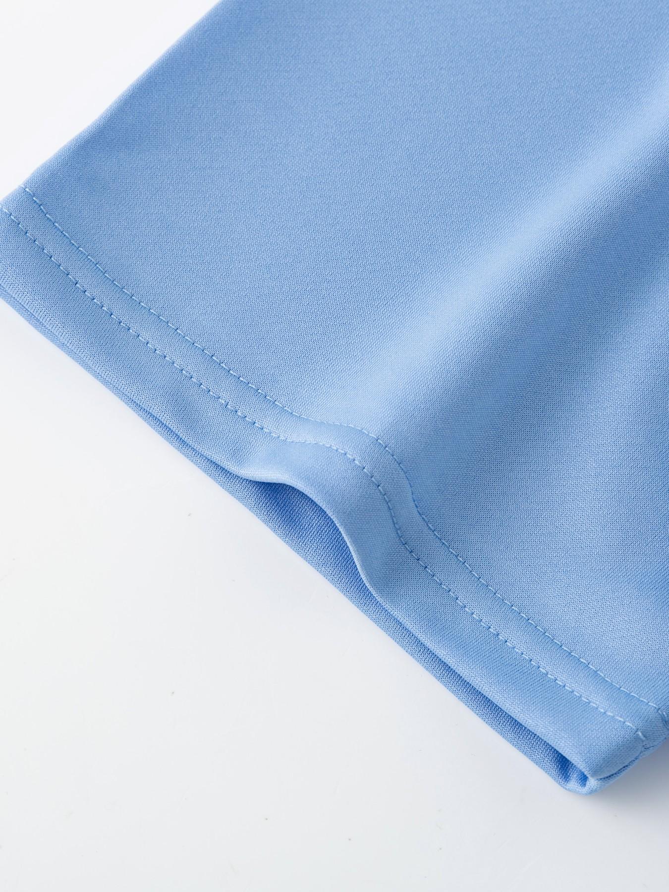 Men's Round Neck Short Sleeve T-Shirt, Greek Santorini Print, Multi-Color Options, Soft and Breathable, Casual Daily Wear