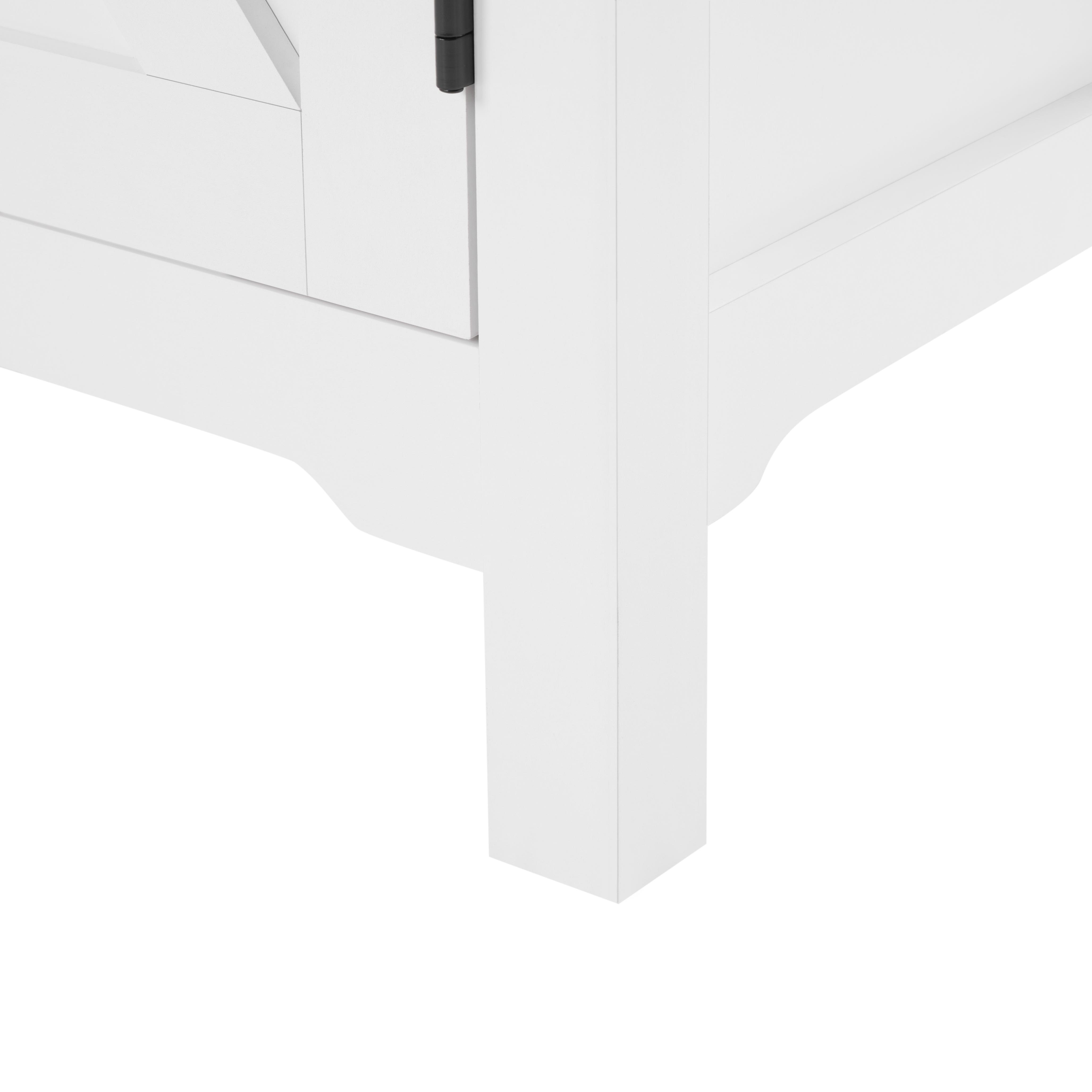 【TikTokShopBlackFriday】【Clearance】Storage Cabinet with Doors, Modern Buffet Sideboard with Adjustable Shelf, Wood Grain Accent Cabinet for Living Room, Kitchen, Dining Room, Entryway