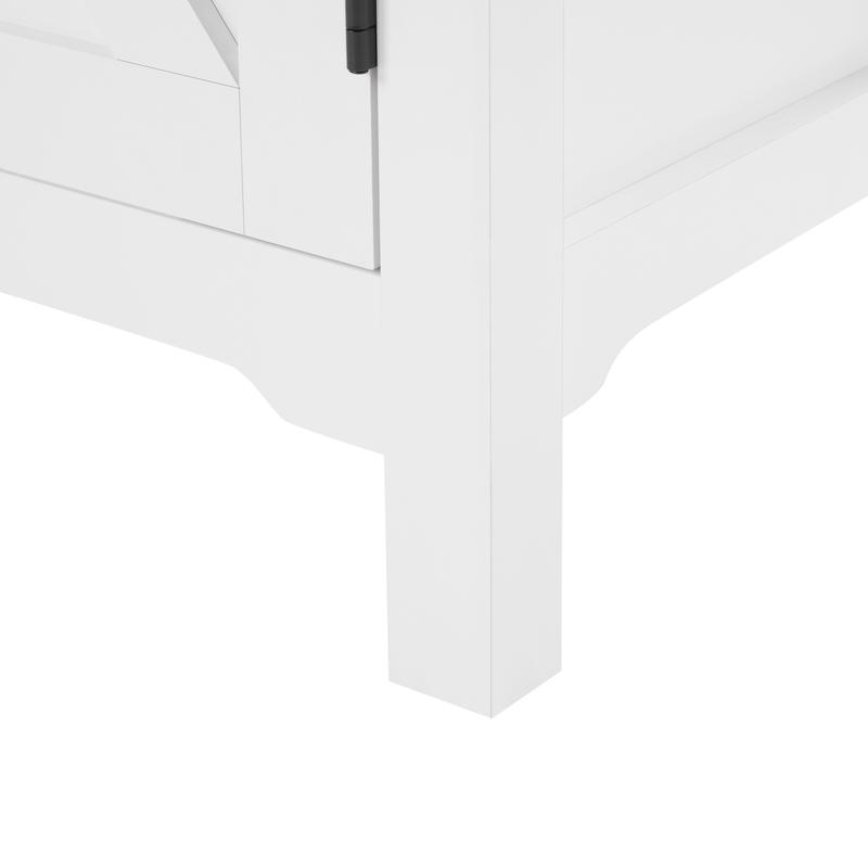 【TikTokShopBlackFriday】【Clearance】Storage Cabinet with Doors, Modern Buffet Sideboard with Adjustable Shelf, Wood Grain Accent Cabinet for Living Room, Kitchen, Dining Room, Entryway