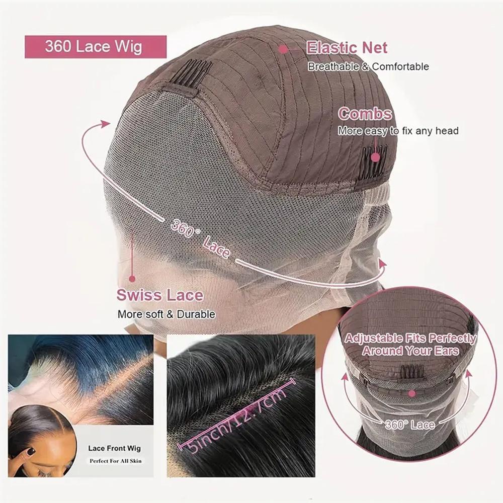 Bling Hair 360 Lace Wig Human Hair Pre Plucked Body Wave Hd Transparent 13x4 13x6 Lace Front Wigs For Women 180 Density On Sale Bling Hair 360 Lace Wig Human Hair Pre Plucked Body Wave Hd Transparent 13x4 13x6 Lace Front Wigs For Women 180 Density On Sale