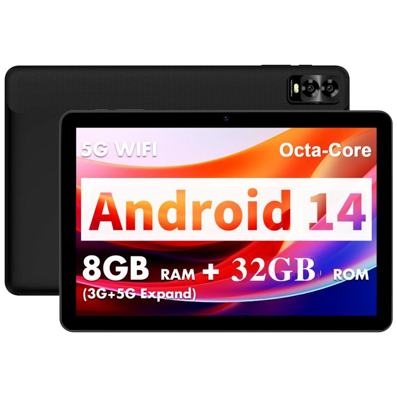 10 Inch IPS LCD Tablet , Octa-Core  8GB RAM 32GB ROM, Dual Cameras,  Android 14, 5G Dual-Band Wi-Fi android tablet, Dealsforyoudays, BacktoSchool