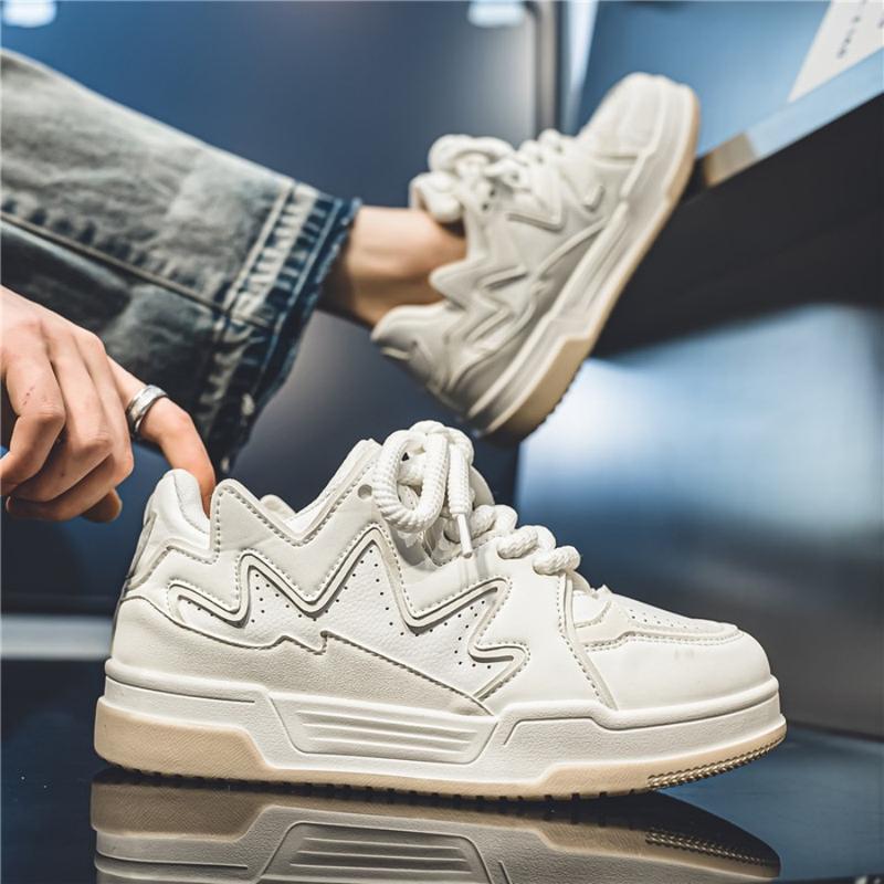 The trend of men's shoes young men's thick soles low top board shoes men's non-slip wear-resistant casual shoes Runner Chunky Sneaker china wholesale suppliers website shoes sneakers men