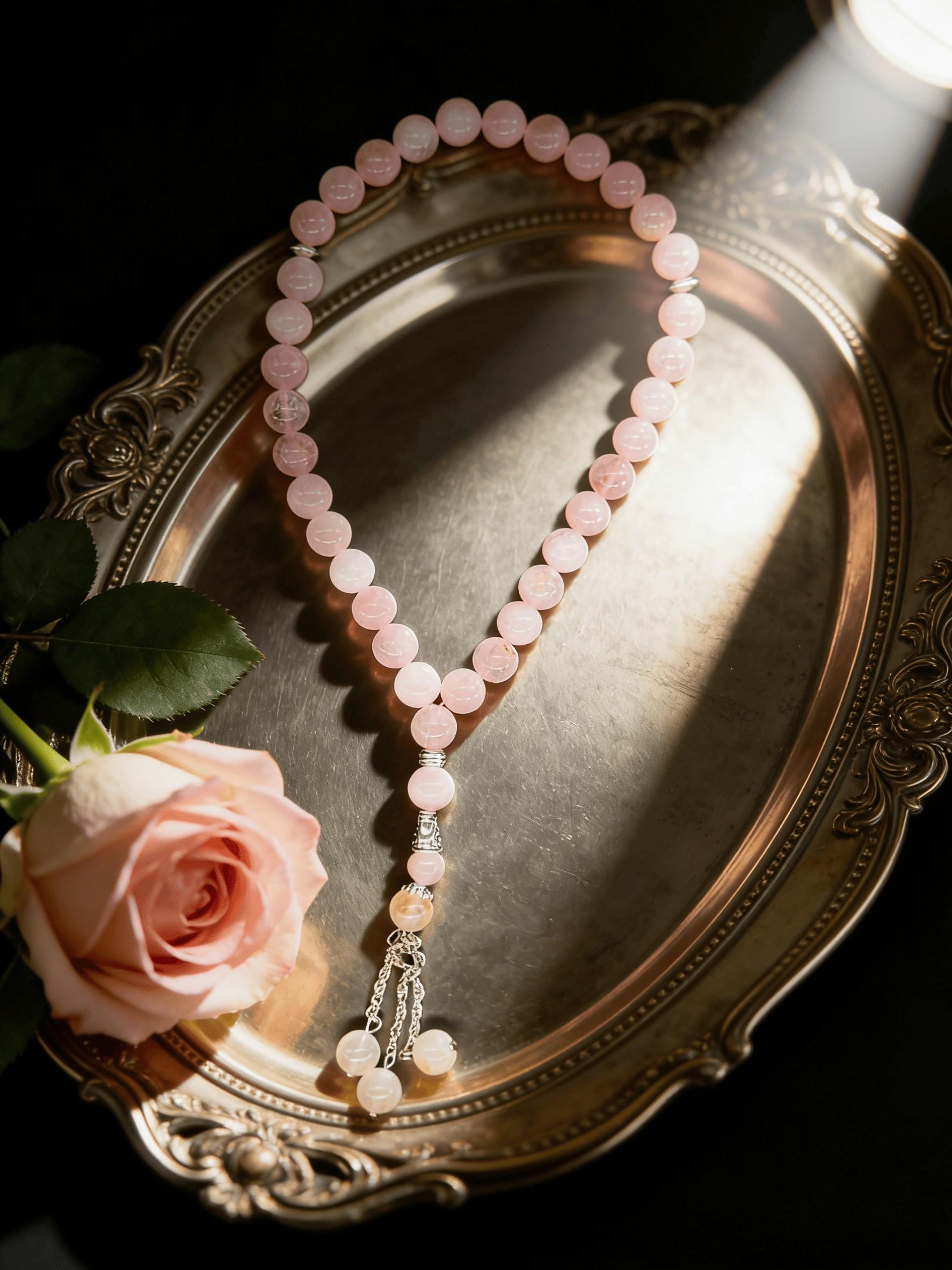 1pcs Crystal Bead Bracelet, Calming Prayer Buddha Beads, Attracts Love and Enhances Relationships, All Seasons Jewelry