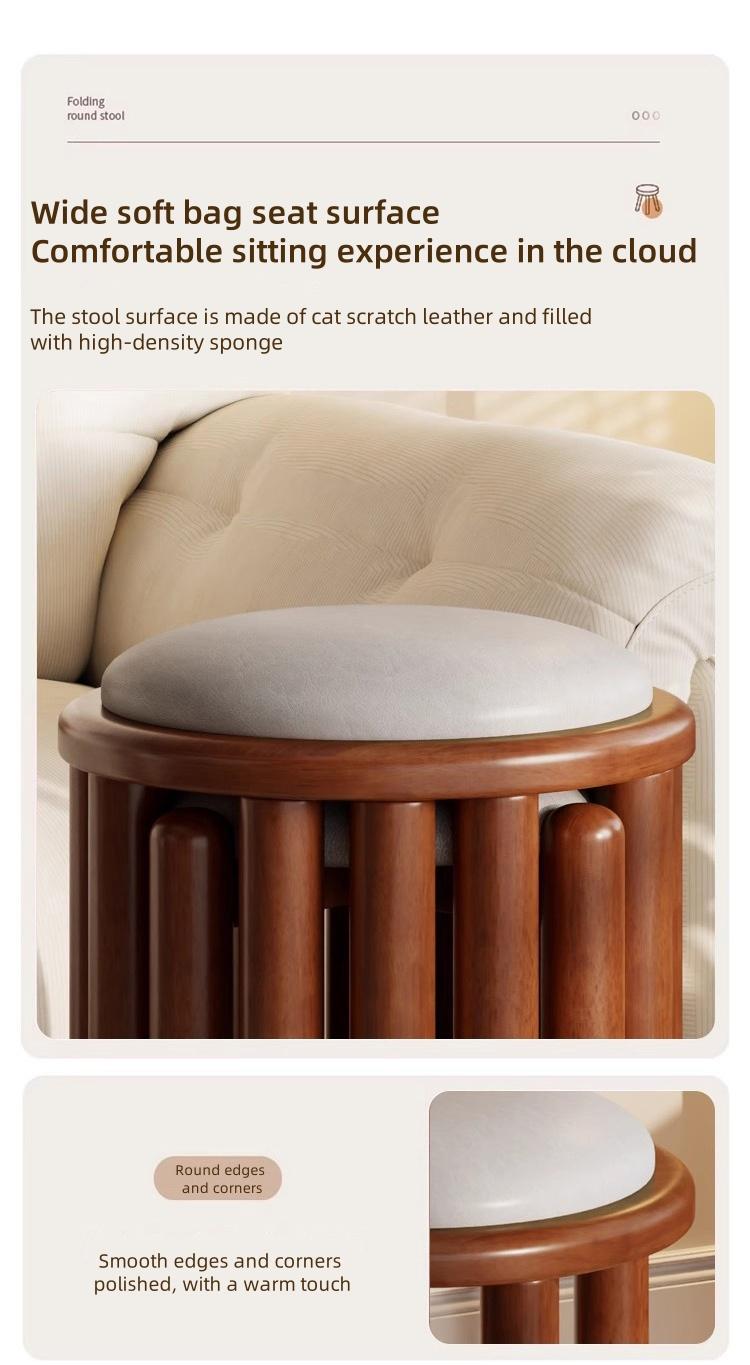 Home stools, outdoor coffee tables, stackable stools, dining room small stools