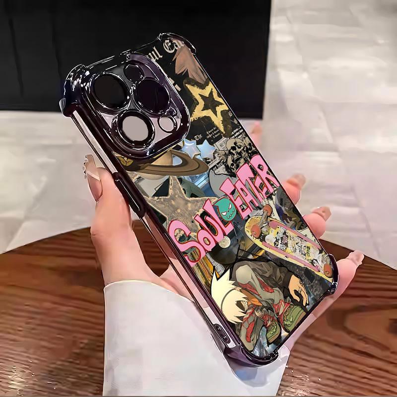 Soul Eater Phone Case Evans Crona Maka Albam Black Star Tsubaki Death the Kid Manga Anime, Anime Vintage Special Cover for iPhone 11 12 13 14 15 16 17 Pro Max Plus Air #IP+SE1 Soul Eater Phone Case Evans Crona Maka Albam Black Star Tsubaki Death the Kid Manga Anime, Anime Vintage Special Cover for iPhone 11 12 13 14 15 16 17 Pro Max Plus Air #IP+SE1