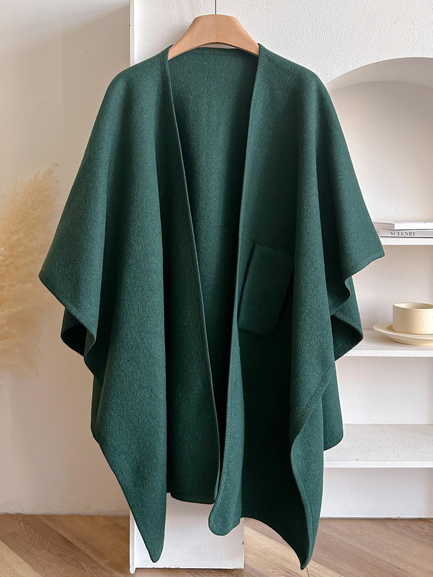 Women's Fall Winter Fashion Solid Color Shawl, Trendy Solid Shawl, Warm Comfortable Scarf, Casual Multifunctional Wrap for Autumn/winter Decor