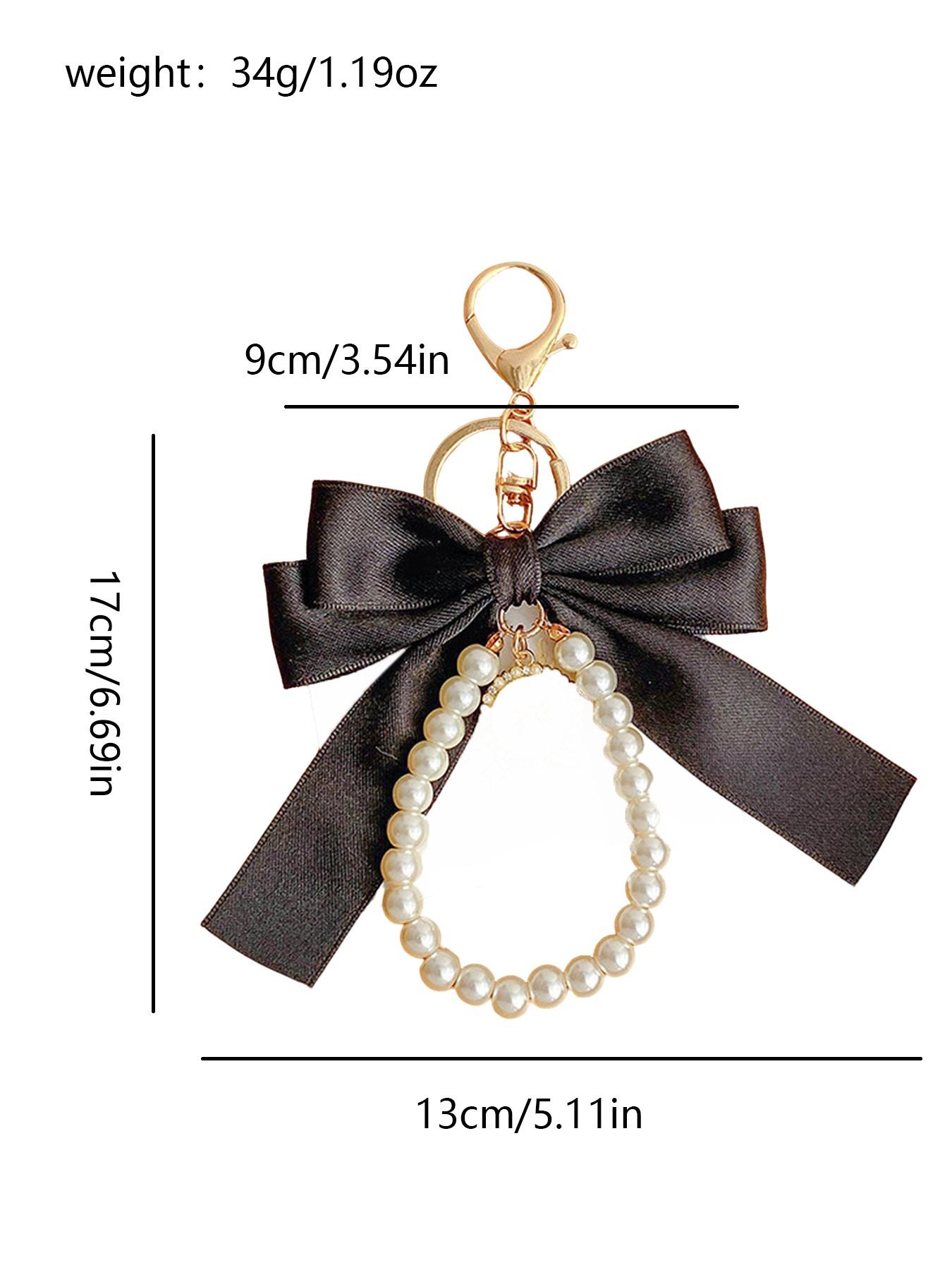 Personalized fashion exquisite versatile bow pendant, simple and casual versatile luxury bag pendant, sweet niche design multi-color optional suitable for daily bag accessories, gift  Key chain small objects, Bag Charm Keychain, Charms For Bags