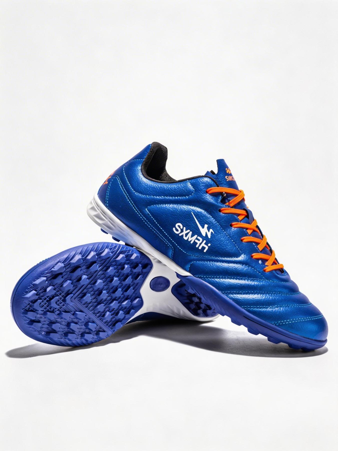 Unisex Football Shoes, Soccer Boots, Anti-Slip Durable TF Studs, Ideal for Artificial and Natural Grass, Training Perfect Choice, Spring & Fall, Sports Football Shoes