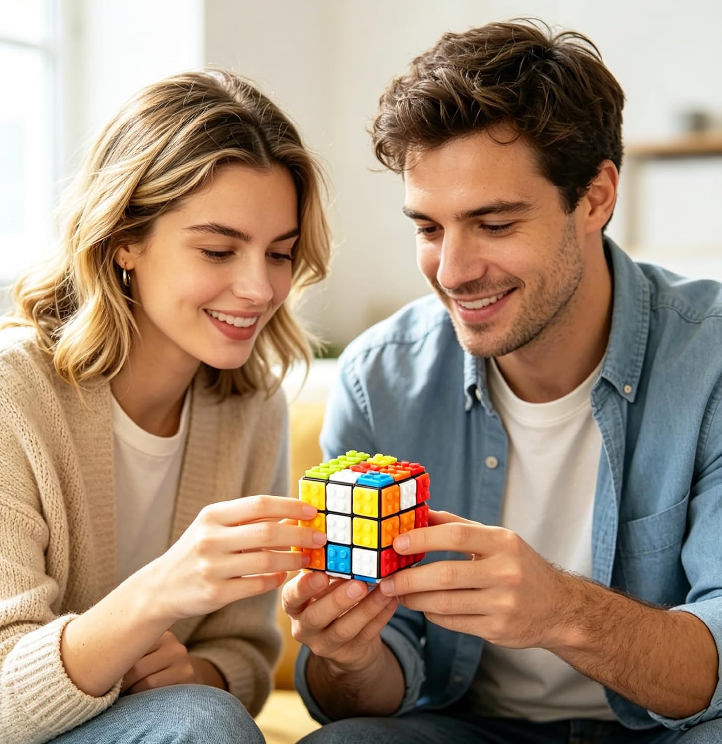 3x3 Speed Cube Stress Relief Fidget Toys Black 3x3x3 Magic Cube Puzzles Toy Sturdy and Smooth Cubes Toy Game Puzzle Toys for Kids and Adults