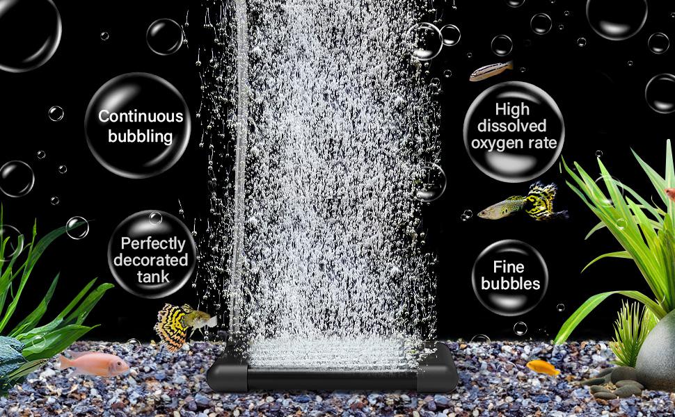 hygger aquarium bubble tube Non-Clogging Fish Tank Bubbler, Aquarium Air Stone with Special EVA Material, Air Bubbler for Nano Air Pump Fish Tank Small Bucket and Hydroponics hygger aquarium bubble tube Non-Clogging Fish Tank Bubbler, Aquarium Air Stone with Special EVA Material, Air Bubbler for Nano Air Pump Fish Tank Small Bucket and Hydroponics