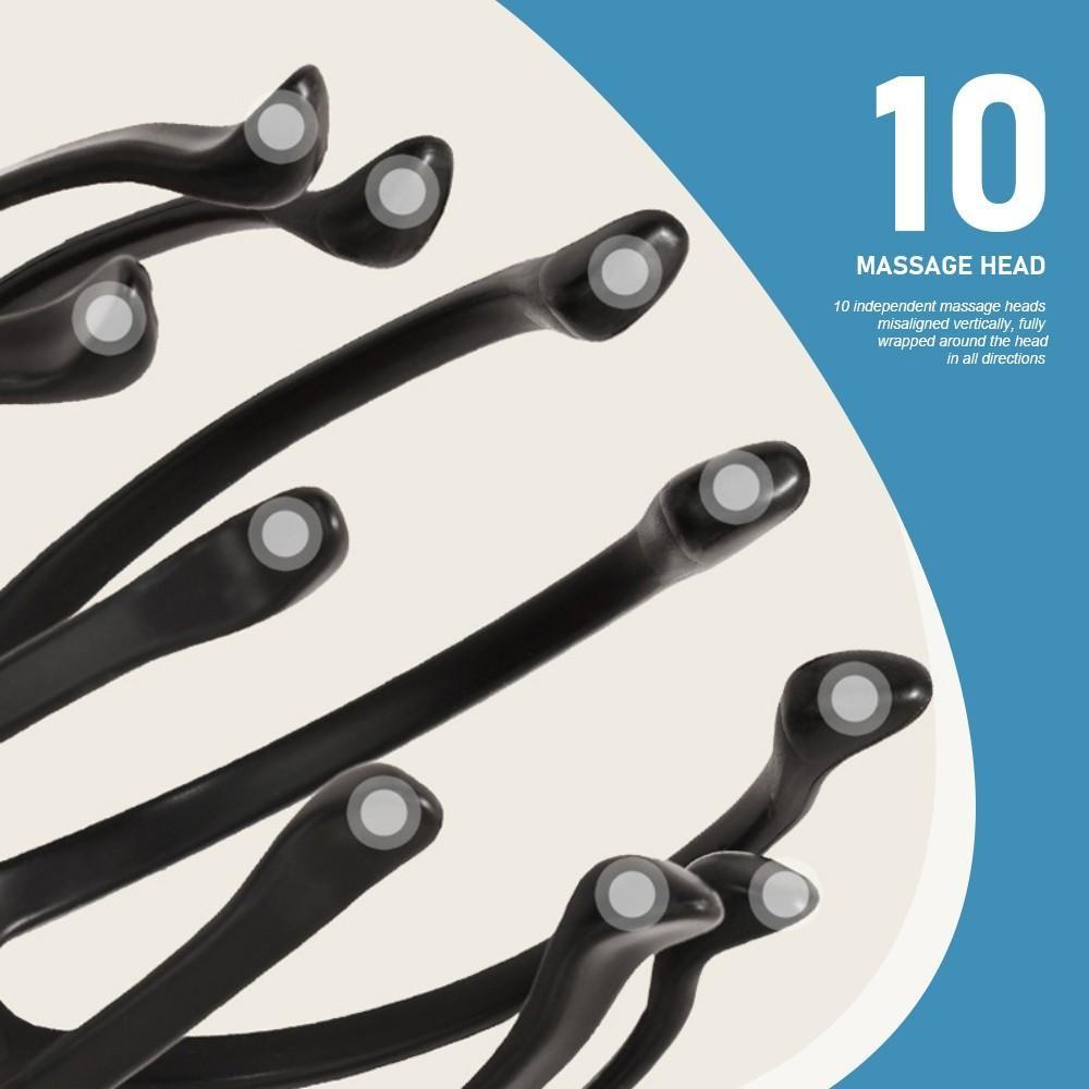 Portable Head Massager, Rechargeable Cordless Head Massager, 3 Adjustable Massage Modes, Holiday Gift