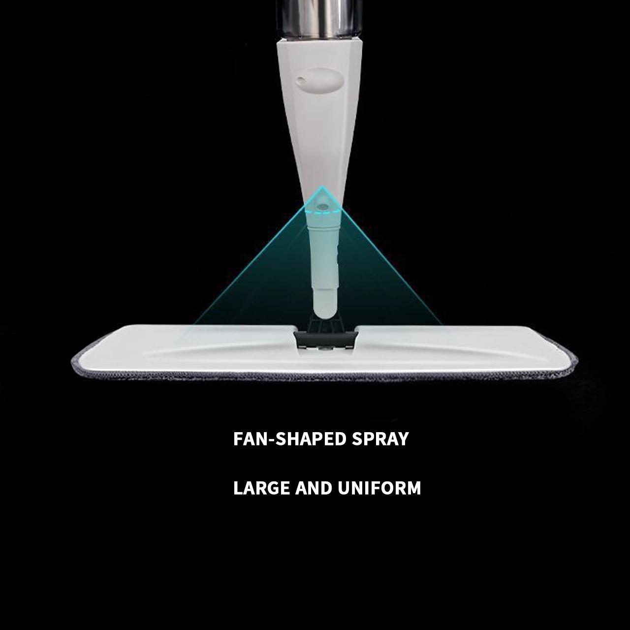 Multifunctional Microfiber Spray Mop with Reusable Pad, Wet Dry Cleaning for Hardwood, Decorative Panels, Tiles, Ceramic Floors, Microfiber Mop Pads