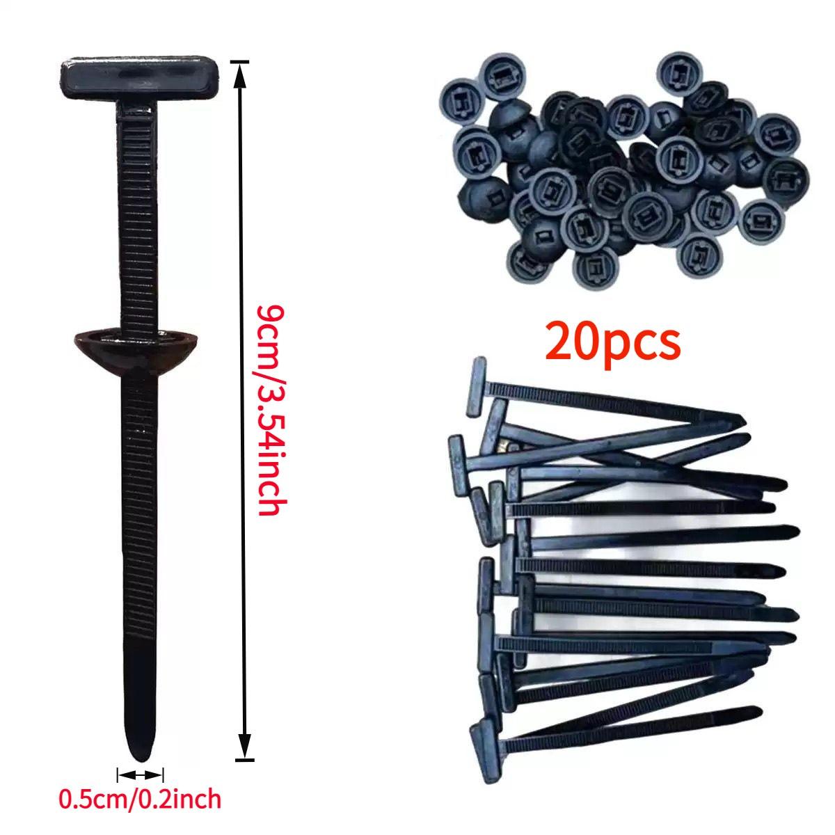 Self-Locking Nylon Tie Straps, Multi-Purpose Plastic Zip Ties, UV Resistant, Indoor & Outdoor Use, Car Repair, Office Supplies