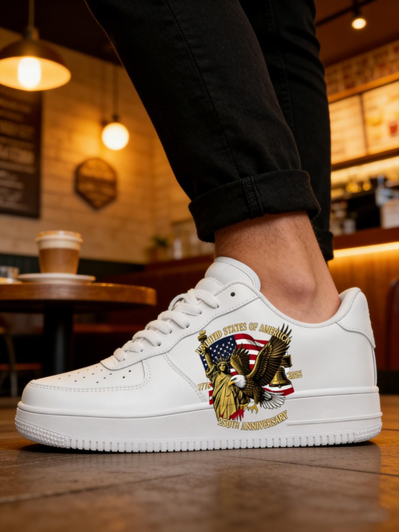 Customizable Sneakers for Men and Women, Loose Fit Versatile Flat Shoes, Comfortable Everyday Wear, Unisex Casual Footwear