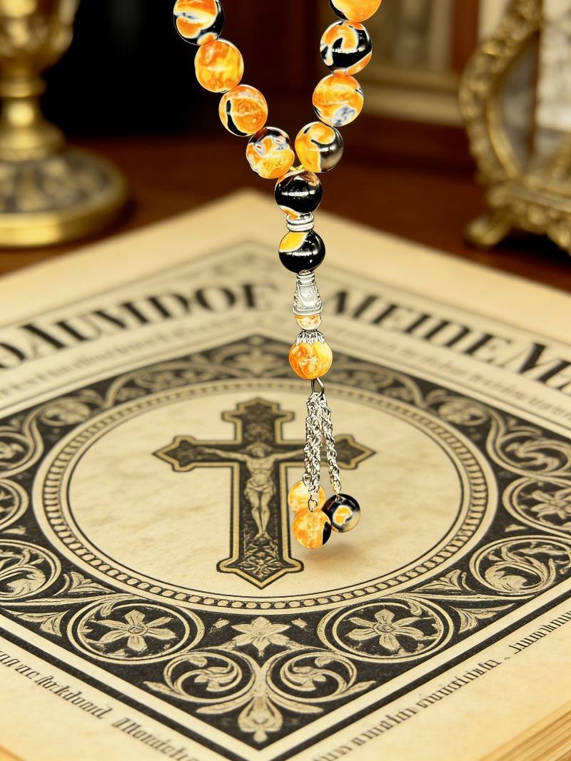 Natural Original Agate Prayer Beads, No Treatment Mala, Meditation Zen Bracelet