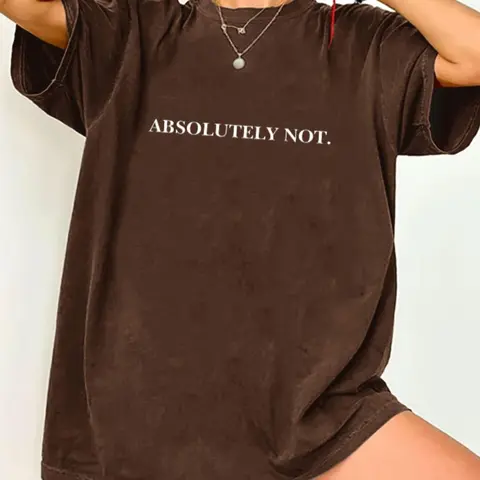 Women's Letter Print Round Neck Tee, Casual Comfy Fashion Short Sleeve Crew Neck T-shirt for Daily Wear, Ladies Clothes for All Seasons, Casual Fashionable Top, Casual Everyday Tops