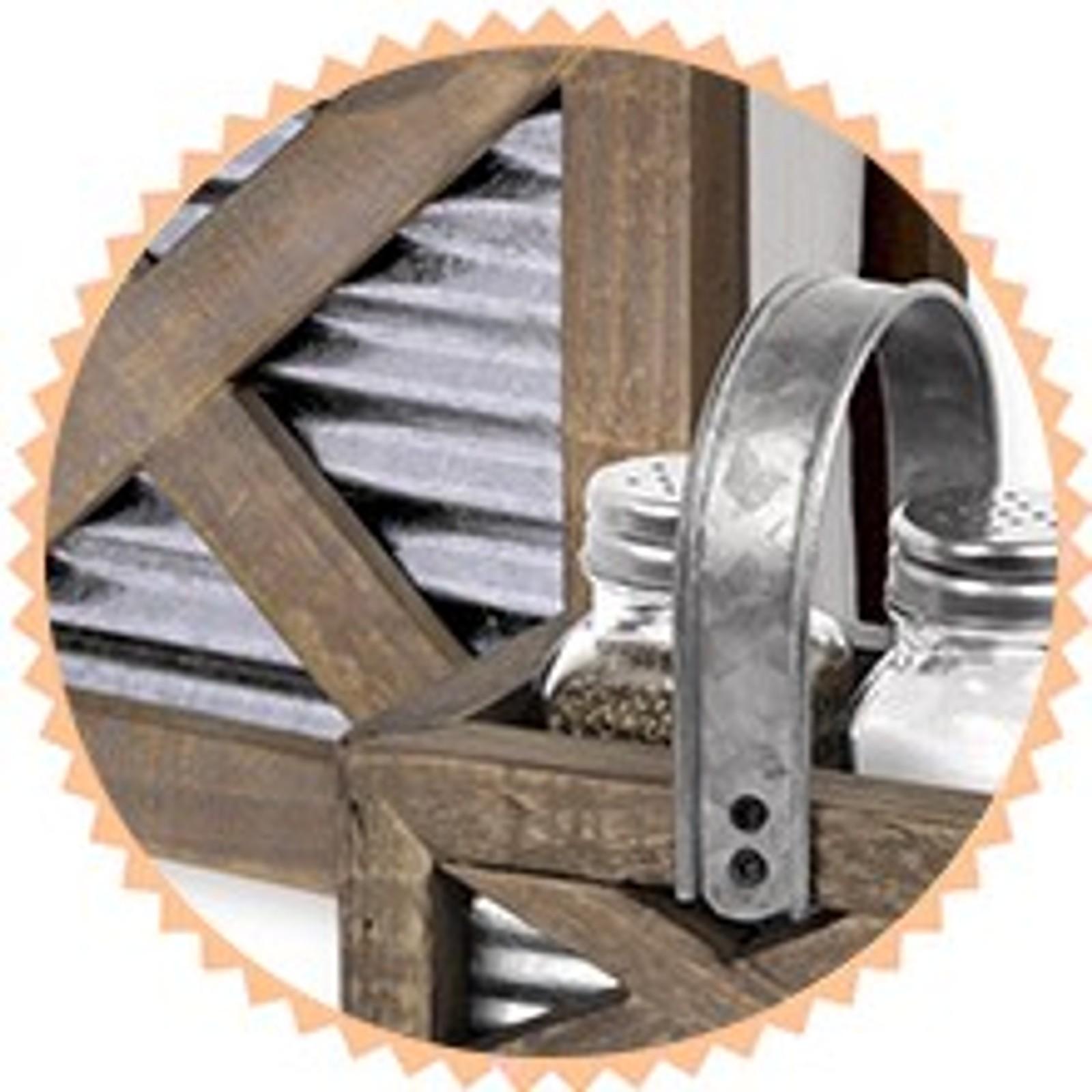 Farmhouse Napkin Holder and Adorable Farmhouse Salt and Pepper Shakers Set With Wood Holder - Western Kitchen, Galvanized Metal - Upright Rustic Napkin Holder Rustic Kitchen Décor (Brown) Farmhouse Napkin Holder and Adorable Farmhouse Salt and Pepper Shakers Set With Wood Holder - Western Kitchen, Galvanized Metal - Upright Rustic Napkin Holder Rustic Kitchen Décor (Brown)