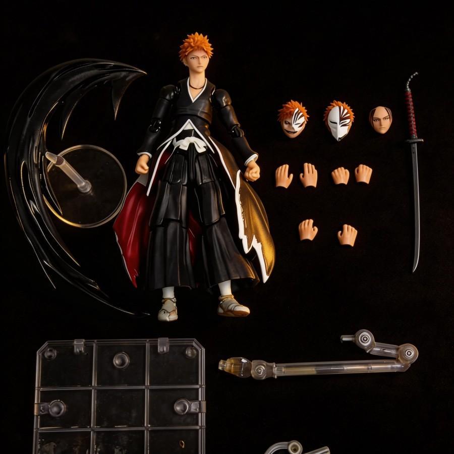 Anime Bleach: 1000 Year Blood War Arc Ichigo Kurosaki Collectible Figure - 25cm PVC-ABS Statue, Art Toy, Desk Display for Anime Fans
