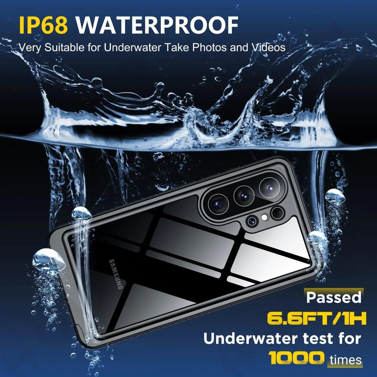 IP68 Shellbox Waterproof Case For Samsung Galaxy S26 S25 FE Ultra S24 S23 A17 A56 A36 Metal Aluminum Swimming Phone Luxury Cover