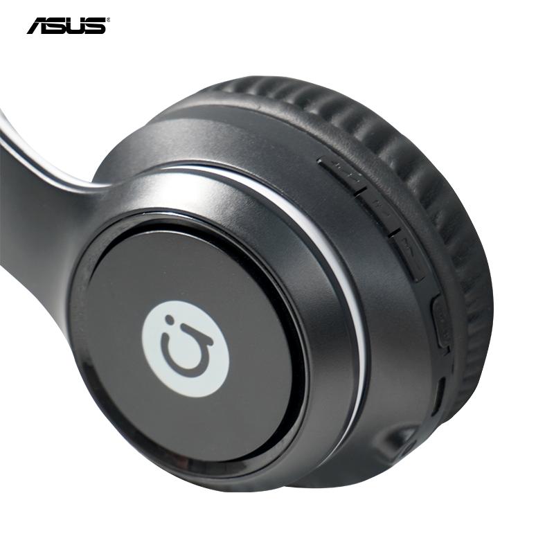 ASUS Wireless Over-Ear Headphones with Noise Isolation, Built-in Microphone, Foldable Design, Adjustable for All Ear Sizes, Immersive Sound Quality, Perfect for Gaming and Gift Giving